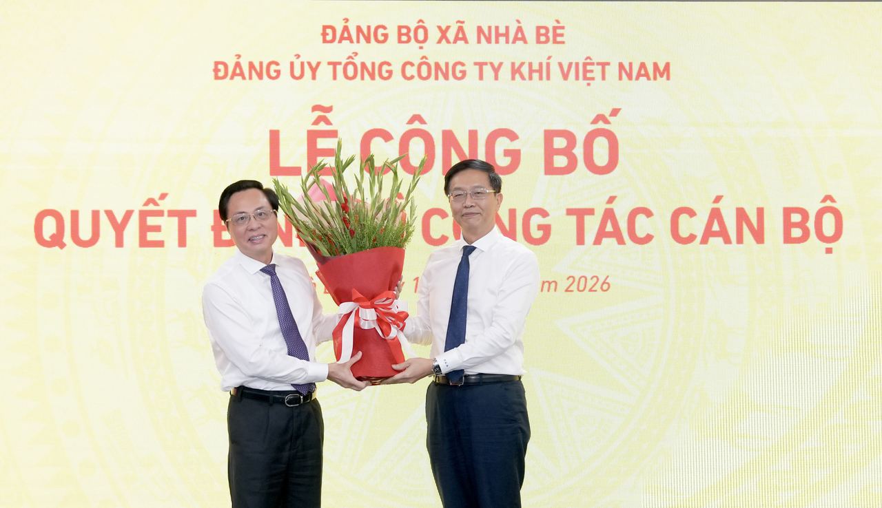 Đảng bộ PV GAS: Lễ công bố Quyết định chỉ định Bí thư Đảng ủy Tổng công ty Khí Việt Nam Đảng bộ PV GAS: Lễ công bố Quyết định chỉ định Bí thư Đảng ủy Tổng công ty Khí Việt Nam
