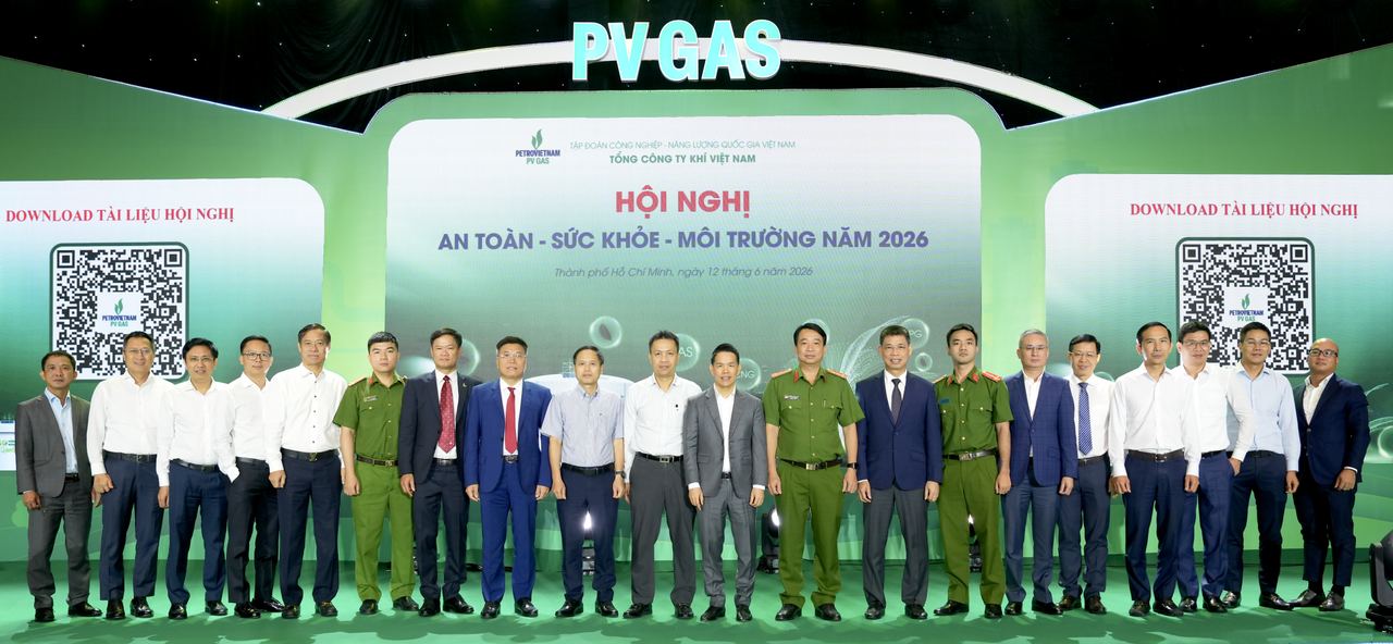 Hội nghị ATSKMT năm 2026: PV GAS nâng cao văn hóa an toàn, tăng cường năng lực quản trị rủi ro