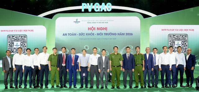 Hội nghị ATSKMT năm 2026: PV GAS nâng cao văn hóa an toàn, tăng cường năng lực quản trị rủi ro