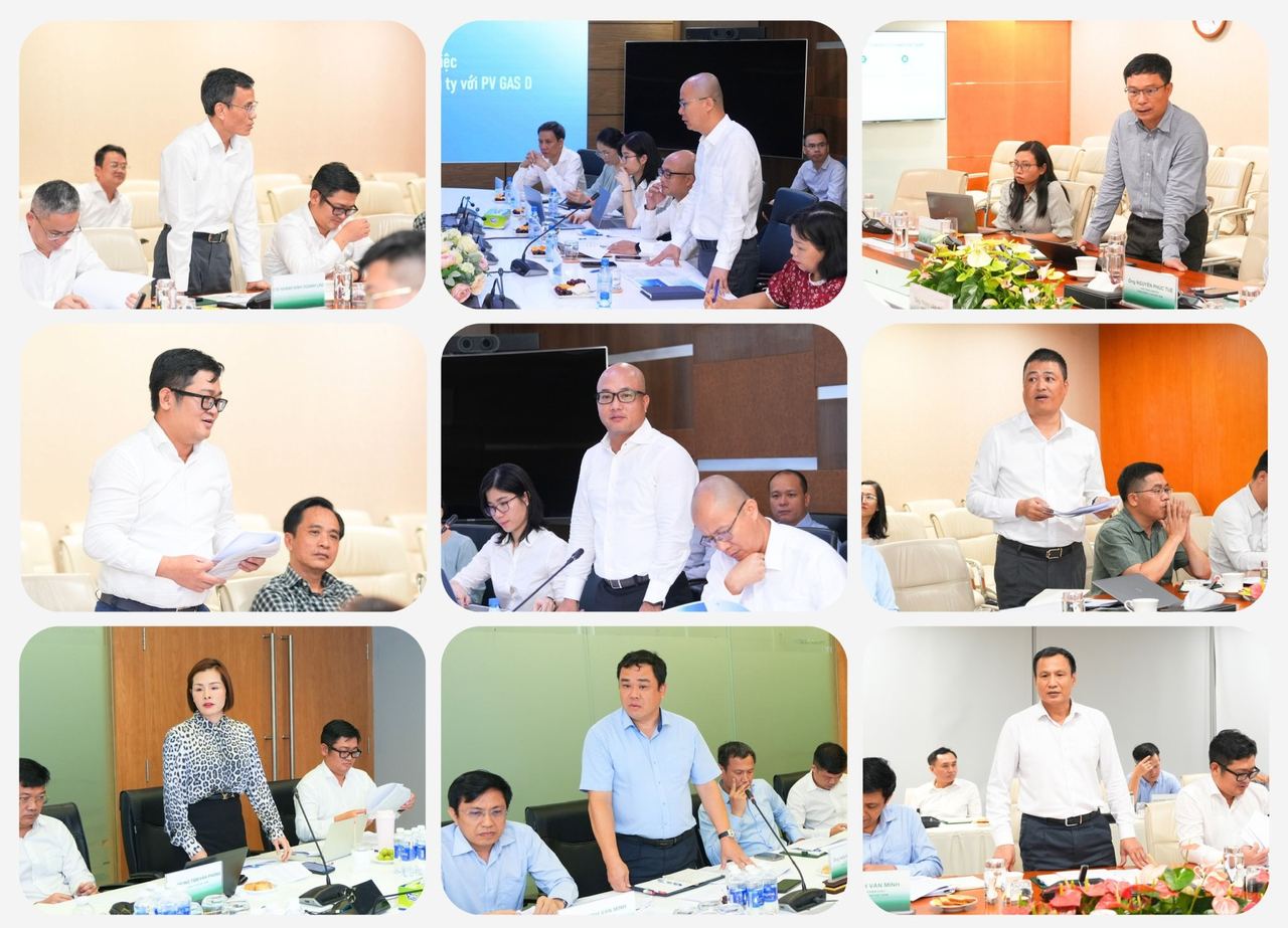 Chương trình làm việc của HĐQT PV GAS với các đơn vị Khối kinh doanh: Tăng cường nội lực, xây dựng chiến lược phát triển giai đoạn mới