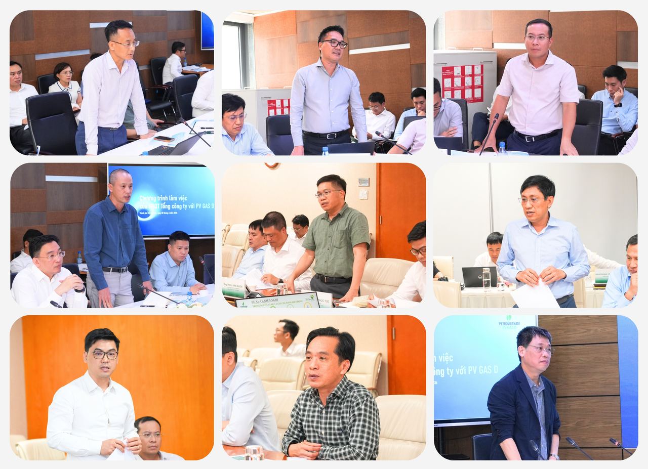 Chương trình làm việc của HĐQT PV GAS với các đơn vị Khối kinh doanh: Tăng cường nội lực, xây dựng chiến lược phát triển giai đoạn mới