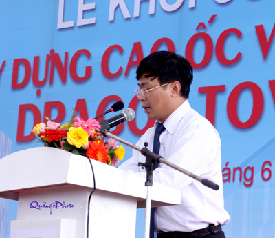Lễ khởi công dự án đầu tư xây dựng cao ốc văn phòng Dragon Tower Lễ khởi công dự án đầu tư xây dựng cao ốc văn phòng Dragon Tower