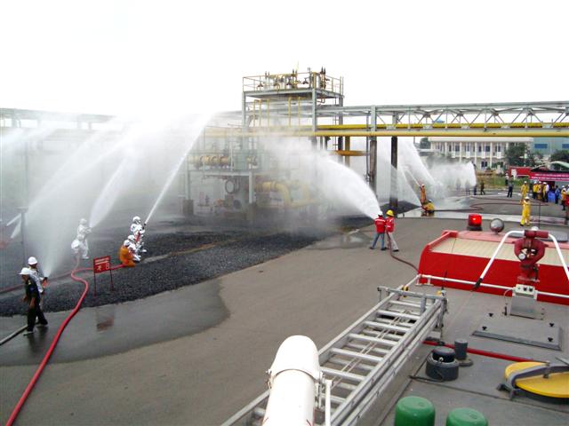 Công ty Vận chuyển Khí Đông Nam bộ tổ chức diễn tập phương án chữa cháy nhiều lực lượng Công ty Vận chuyển Khí Đông Nam bộ tổ chức diễn tập phương án chữa cháy nhiều lực lượng
