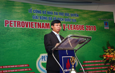 Công bố Nhà tài trợ độc quyền V-League 2010