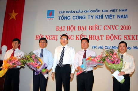 Đại hội Đại biểu CNVC Tổng Công ty Khí Việt Nam năm 2010 và Hội nghị tổng kết công tác sản xuất kinh doanh của Tổng Công ty năm 2009 Đại hội Đại biểu CNVC Tổng Công ty Khí Việt Nam năm 2010 và Hội nghị tổng kết công tác sản xuất kinh doanh của Tổng Công ty năm 2009