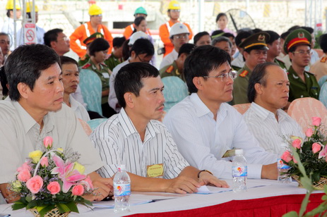 Diễn tập Phương án PCCC phối hợp nhiều lực lượng tại Nhà máy xử lý khí Nam Côn Sơn Diễn tập Phương án PCCC phối hợp nhiều lực lượng tại Nhà máy xử lý khí Nam Côn Sơn