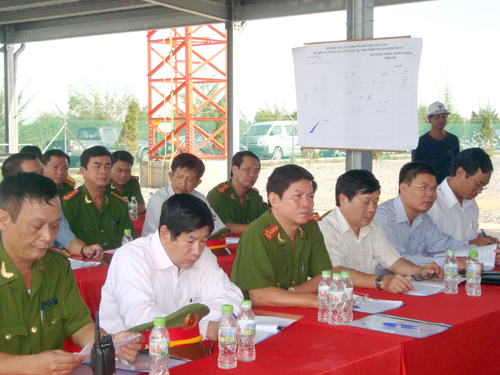 Diễn tập Phương án PCCC phối hợp nhiều lực lượng Diễn tập Phương án PCCC phối hợp nhiều lực lượng