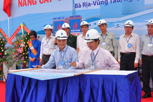 Khởi công dự án Nâng cấp công suất cảng PV GAS Vũng Tàu