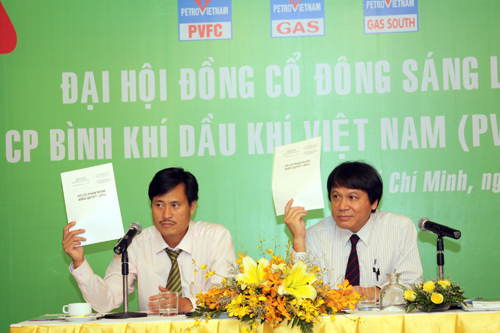 Đại hội đồng Cổ đông sáng lập Công ty cổ phần Bình khí Dầu khí Việt Nam