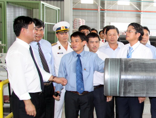 Khánh thành Nhà máy Bọc ống Dầu khí đầu tiên tại Việt Nam