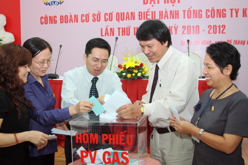 Đại hội Công đoàn cơ sở Cơ quan Điều hành Tổng Công ty Khí Việt Nam