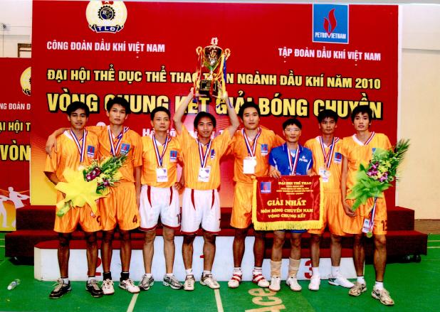 Chung kết Đại hội Thể dục Thể thao ngành Dầu khí lần thứ II – năm 2010: Đoàn PV Gas đứng thứ 4 toàn đoàn
