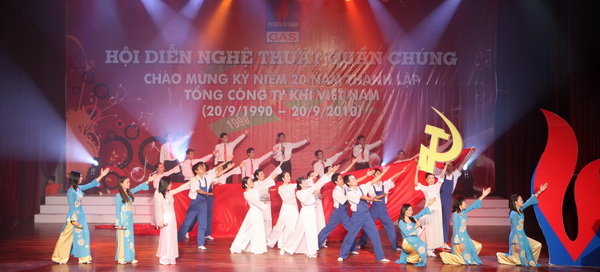 Hội diễn văn nghệ quần chúng PVGAS năm 2010