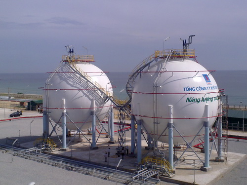 Khánh thành 2 Công trình Kho LPG 2.000T và Trạm xuất xe bồn Dung Quất, Kho LPG 1.500T Dung Quất