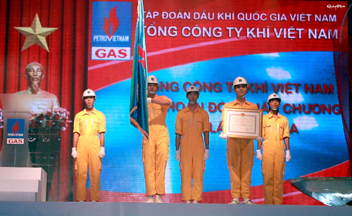 Lễ kỷ niệm 20 năm thành lập PV GAS
