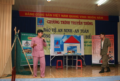PV Gas tổ chức truyền thông tại các tỉnh ven biển miền Trung Nam bộ