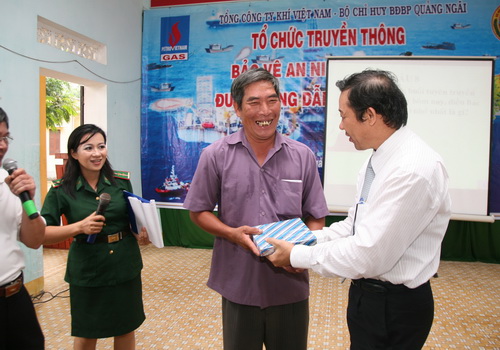 PV GAS tổ chức truyền thông tại các tỉnh ven biển miền Trung Nam bộ