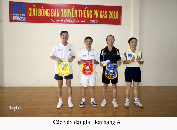 Giải bóng bàn truyền thống PV Gas 2010 Giải bóng bàn truyền thống PV Gas 2010