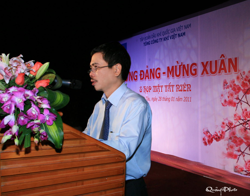 Thư chúc mừng năm mới 2011 của Tổng Giám đốc PV GAS