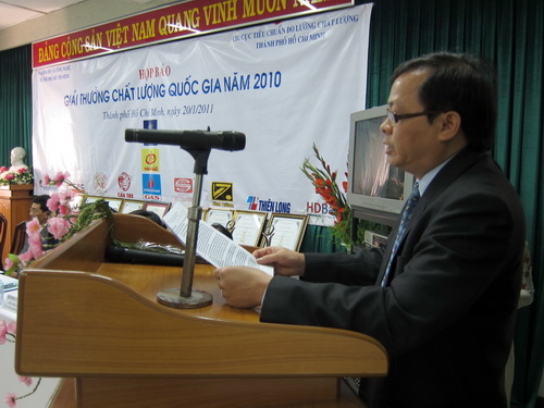 PV GAS đạt Giải Bạc Giải thưởng Chất lượng Quốc gia