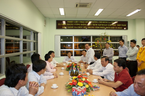Mùa xuân trên những công trình khí