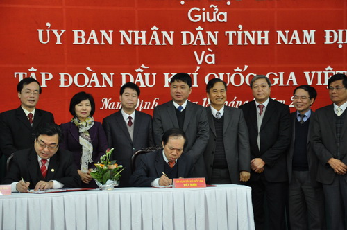 PetroVietnam ký Thỏa thuận hợp tác toàn diện với tỉnh Nam Định PetroVietnam ký Thỏa thuận hợp tác toàn diện với tỉnh Nam Định