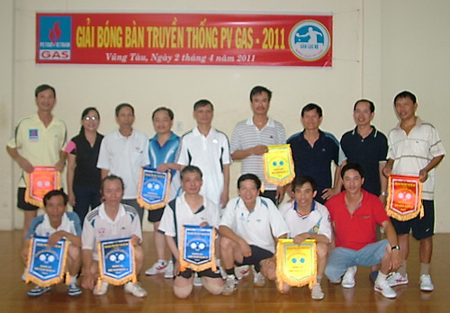 Giải bóng bàn truyền thống PV GAS -2011