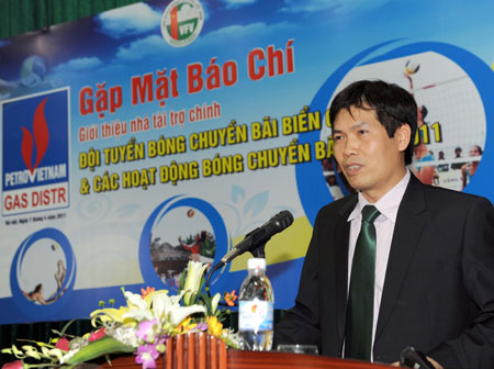 PV GAS D - Nhà tài trợ chính của đội tuyển bóng chuyền bãi biển Việt Nam