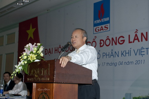 Cuộc họp Đại hội đồng cổ đông của Tổng Công ty cổ phần Khí Việt Nam lần thứ Nhất - năm 2011