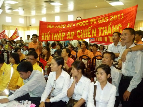 Hội thao An toàn – PCCC PV GAS năm 2011