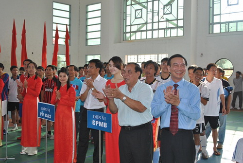 Công ty khí Cà Mau đạt thành tích cao tại đại hội TDTT Dầu khí - đồng bằng sông Cửu long năm 2011 Công ty khí Cà Mau đạt thành tích cao tại đại hội TDTT Dầu khí - đồng bằng sông Cửu long năm 2011