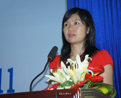 Chị Đỗ Minh Tâm, phó phòng Hành chính Tổ chức, công ty Chế biến khí Vũng Tàu-Đại biểu HĐND tỉnh BR-VT: Nỗ lực hết mình để làm tròn trọng trách