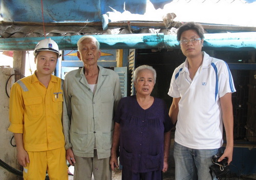 KDK và KVT phối hợp xây nhà tình thương