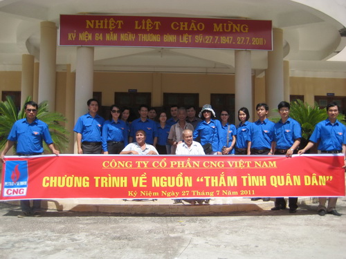 Tổng Công ty Khí Việt Nam với phong trào “Uống nước nhớ nguồn”