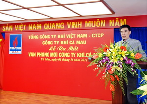 Công ty khí Cà Mau ra mắt văn phòng mới Công ty khí Cà Mau ra mắt văn phòng mới