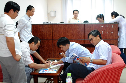 PV Gas hoàn thành công tác khám sức khỏe định kỳ năm 2011