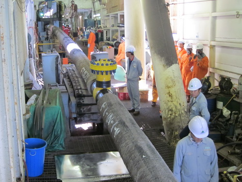 Gắn biển 50 năm ngày truyền thống dầu khí cho công trình “Đường ống dẫn khí Tê giác trắng – Bạch hổ” của PV Gas