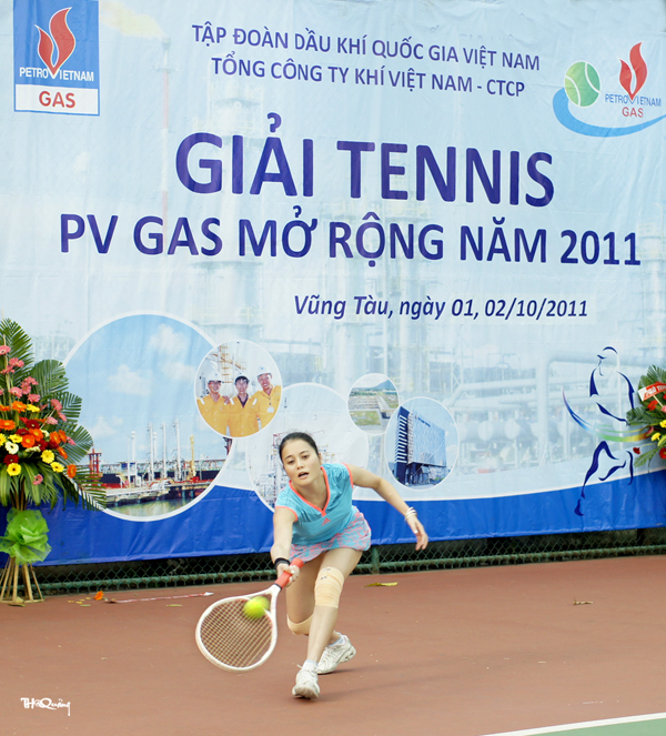 30 đơn vị tham gia giải Tennis PV Gas mở rộng - 2011 30 đơn vị tham gia giải Tennis PV Gas mở rộng - 2011