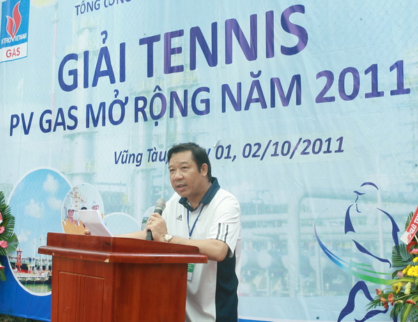 30 đơn vị tham gia giải Tennis PV GAS mở rộng - 2011