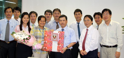 Chia tay chị Đặng Hồng Phương về nghỉ hưu