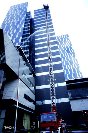 Tổng diễn tập phương án chữa cháy, cứu hộ cứu nạn và sơ tán tại tòa nhà PV Gas Tower