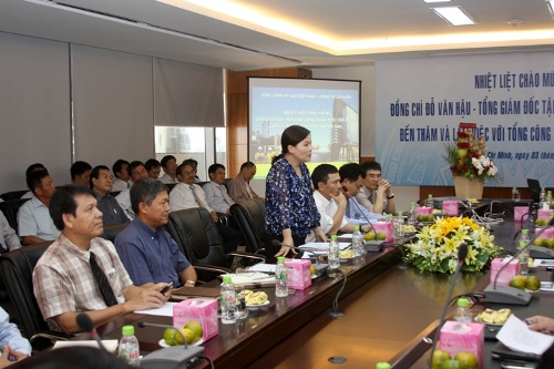Lãnh đạo PVN thăm và làm việc tại PV Gas