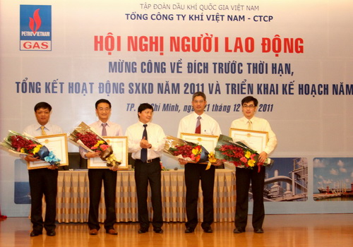 PV Gas tổ chức hội nghị người lao động mừng công về đích trước thời hạn