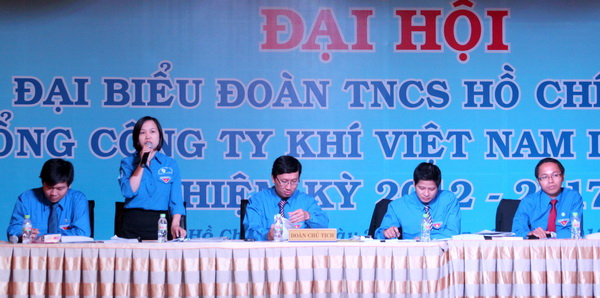Đại hội đại biểu đoàn TNCS Hồ Chí Minh Tổng công ty khí Việt Nam Lần VII (nhiệm kỳ 2012 – 2017)
