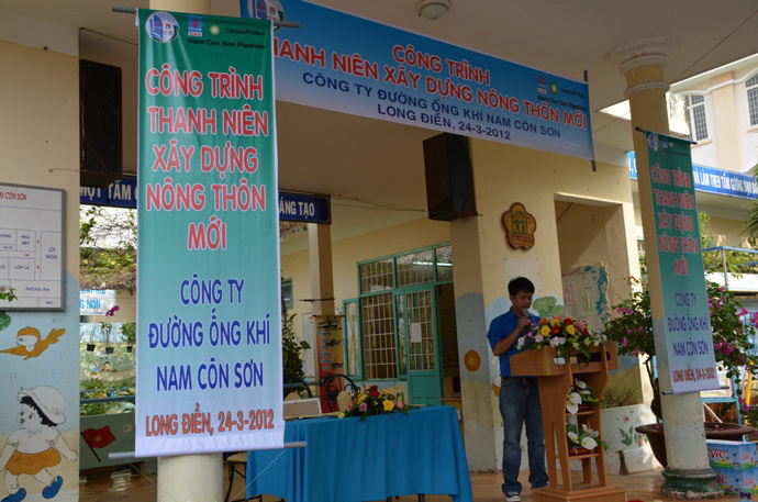 Công trình Thanh niên NCSP tham gia xây dựng nông thôn mới