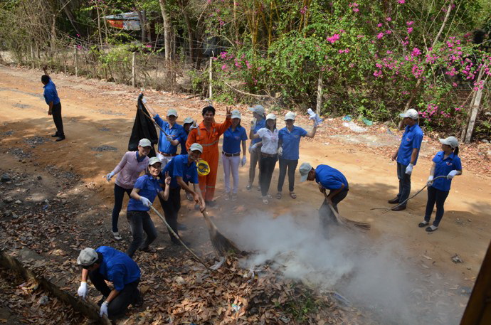 Công trình Thanh niên NCSP tham gia xây dựng nông thôn mới