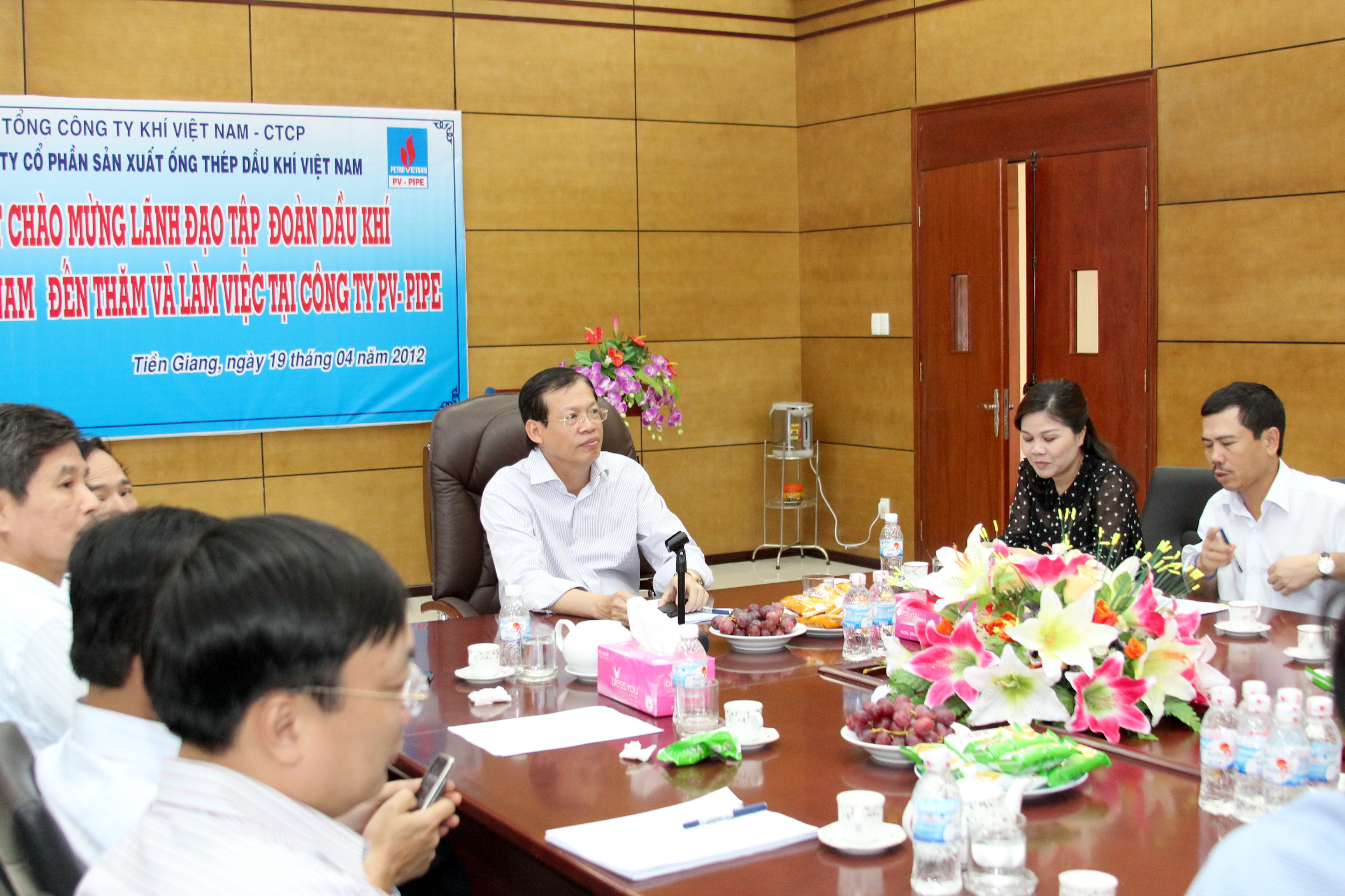 PVN’s leaders paid a working visit to PV Gas