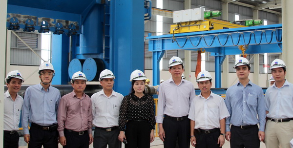 Lãnh đạo PVN thăm và làm việc tại PV Gas Lãnh đạo PVN thăm và làm việc tại PV Gas