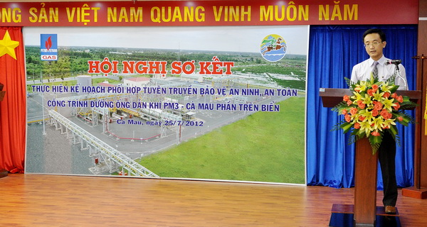 PV GAS sơ kết công tác phối hợp tuyên truyền với Bộ đội Biên phòng 6 tỉnh miền Tây Nam bộ