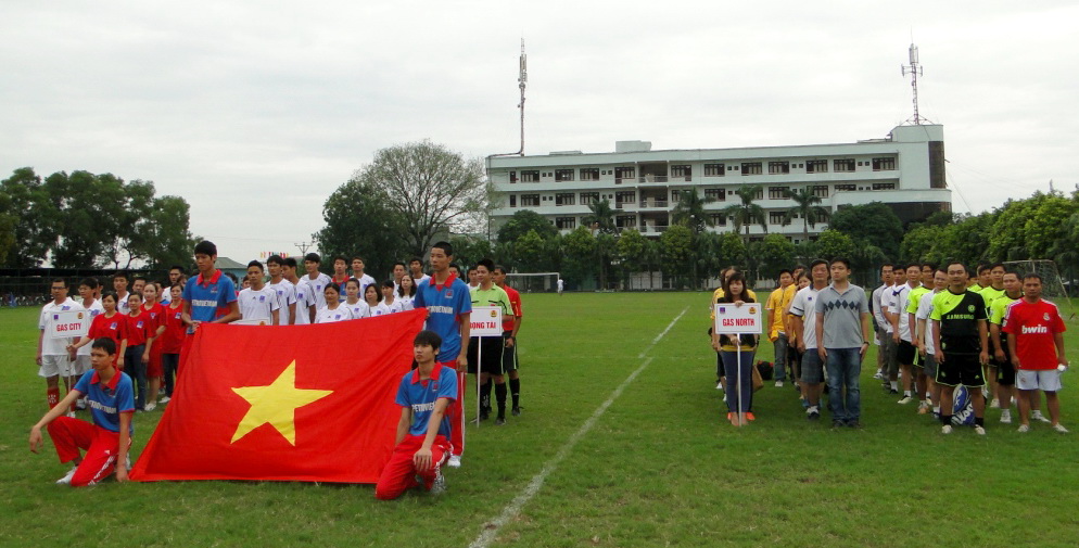 Hội thao PV Gas khu vực phía Bắc - Năm 2012